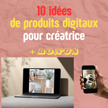 Charger l'image dans la galerie, E-book "10 idées de produits digitaux à créer en moins de 7 jours"