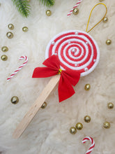 Charger l'image dans la galerie, Décoration sucette de Noël à suspendre au sapin