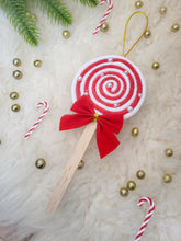 Charger l'image dans la galerie, Décoration sucette de Noël à suspendre au sapin