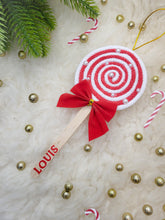Charger l'image dans la galerie, Décoration sucette de Noël à suspendre au sapin