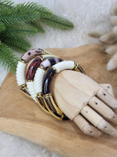 Charger l'image dans la galerie, Bracelet léopard élastique acrylique