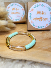 Charger l'image dans la galerie, Bracelet perles cadeau maîtresse fin d’année – 3 modèles & boîte personnalisée