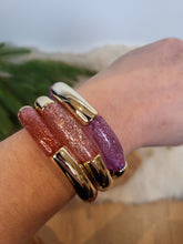 Charger l'image dans la galerie, Bracelet paillettes élastique jonc