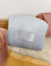 Charger l'image dans la galerie, Trousse maquillage velours cadeau personnalisé demoiselle d'honneur mariage Cadeau d'anniversaire femme marraine maman anniversaire EVJF