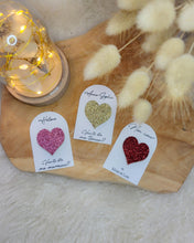 Charger l'image dans la galerie, Broche coeur paillette fait main cadeau témoin marraine femme maman mamie saint valentin anniversaire amoureuse EVJF baby shower naissance
