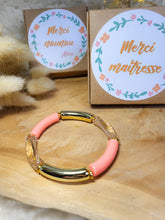 Charger l'image dans la galerie, Bracelet perles cadeau maîtresse fin d’année – 3 modèles & boîte personnalisée