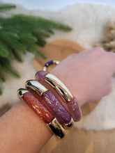 Charger l'image dans la galerie, Bracelet paillettes élastique jonc