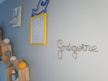 Charger l'image dans la galerie, Mot ou prénom en cordon fin ou liberty