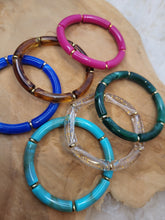 Load image into Gallery viewer, Bracelet élastique jonc uni fin
