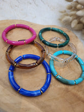 Load image into Gallery viewer, Bracelet élastique jonc uni fin
