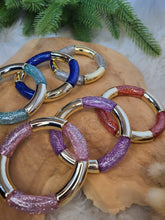 Charger l'image dans la galerie, Bracelet paillettes élastique jonc