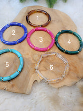 Load image into Gallery viewer, Bracelet élastique jonc uni fin
