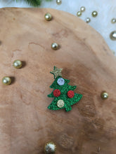 Charger l'image dans la galerie, Broche sapin de Noël à paillettes girly pour femme ou fille