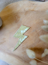 Charger l'image dans la galerie, Broche éclair 2 pics paillette personnalisable fait main cadeau témoin marraine femme fête des mères anniversaire EVJF