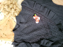 Charger l'image dans la galerie, Broche chaussette de Noël à paillettes