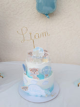 Charger l'image dans la galerie, Cake topper personnalisé prénom en fil doré, argenté, cuivré ou noir - Décoration de gâteau personnalisable unique, élégante et originale