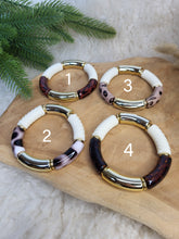 Charger l'image dans la galerie, Bracelet léopard élastique acrylique