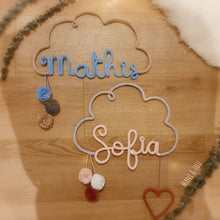 Charger l'image dans la galerie, Nuage personnalisable + 3 formes