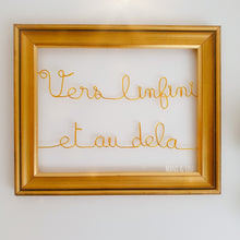 Charger l'image dans la galerie, Cadre personnalisé doré