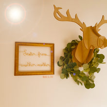 Charger l'image dans la galerie, Cadre personnalisé doré