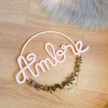 Charger l'image dans la galerie, Couronne prénom eucalyptus