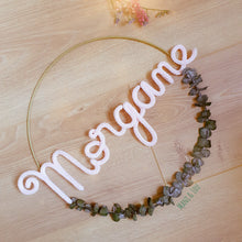 Charger l'image dans la galerie, Couronne prénom eucalyptus