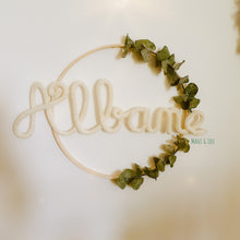 Charger l'image dans la galerie, Couronne prénom eucalyptus