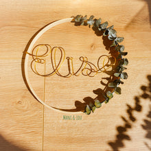 Charger l'image dans la galerie, Couronne prénom eucalyptus
