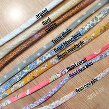 Charger l'image dans la galerie, Mot ou prénom en cordon fin ou liberty