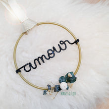 Charger l'image dans la galerie, Mini couronne personnalisée avec fleurs séchées