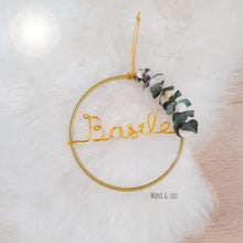 Charger l'image dans la galerie, Mini couronne personnalisée avec fleurs séchées