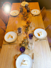 Charger l'image dans la galerie, Marque-place en fil doré mariage, réception