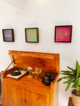 Charger l'image dans la galerie, Cadre color block bisou