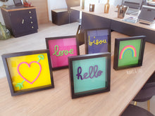 Charger l'image dans la galerie, Cadre color block love