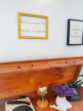 Charger l'image dans la galerie, Cadre personnalisé doré