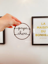 Charger l'image dans la galerie, Mini couronne personnalisée fête des pères