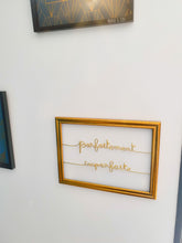 Charger l'image dans la galerie, Cadre personnalisé doré