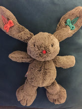 Charger l'image dans la galerie, Barrette noeud cheveux tricotin