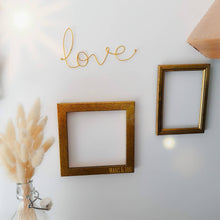 Charger l'image dans la galerie, Mot "Love" en fil doré
