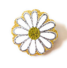 Charger l&#39;image dans la galerie, Magnifique Broche Fleur à Paillettes - Accessoire Tendance pour Mariage, EVJF, Témoin, Demoiselle d&#39;Honneur et Plus - 24 Couleurs Disponibles
