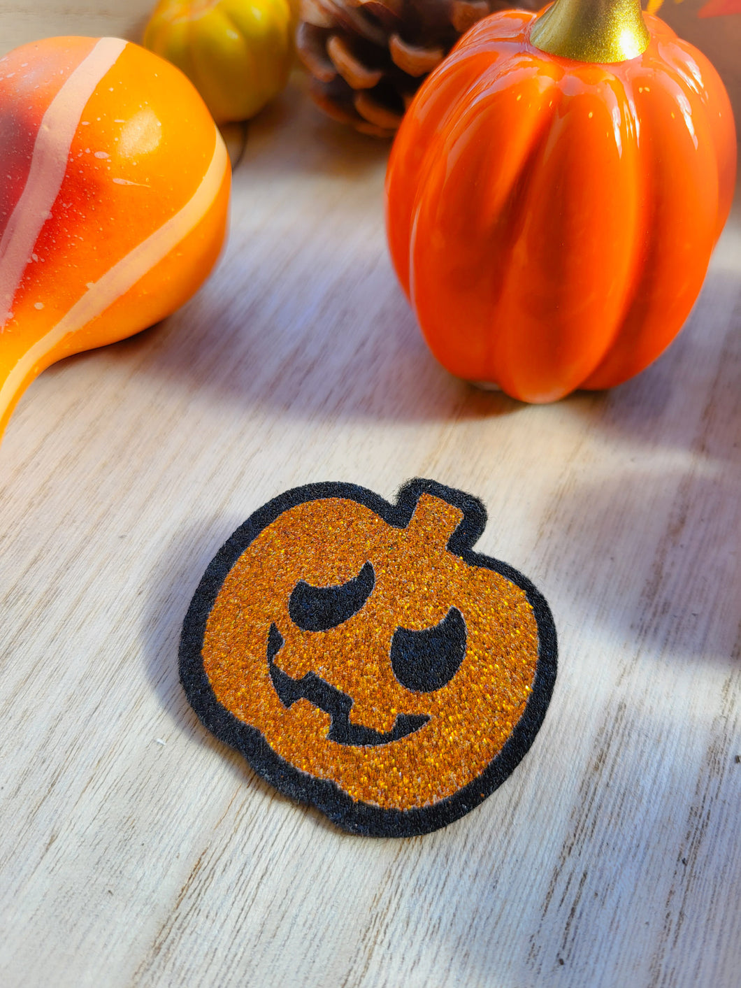 Broche citrouille Jack'O Lantern Halloween