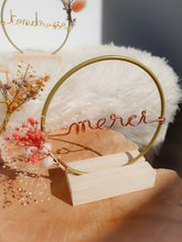 Load image into Gallery viewer, Personalized mini crown with dried flowers centerpiece gift
