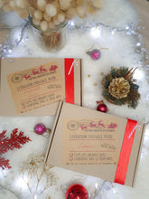 Cargar imagen en el visor de la galería, Decoración personalizada de estrella o árbol de Navidad con nombre o palabra para colgar o colocar regalo de fin de año para invitados marcador de lugar de mesa de Navidad
